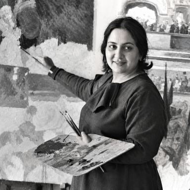 “REYHAN TOPÇUBAŞOVA — RƏNGKARLIQDA ŞƏHƏRİN VƏ MƏİŞƏTİN BƏDİİ İFADƏSİ”